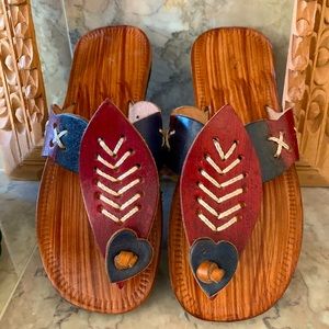 Handmade Leather Sandals from Brazil